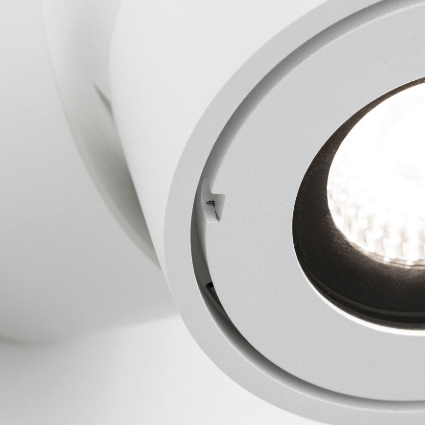 LED Prigušiva kupaonska reflektorska svjetiljka HARVEY LED/15W/230V IP65 bijela