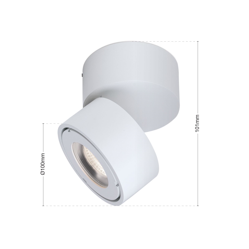 LED Prigušiva kupaonska reflektorska svjetiljka HARVEY LED/15W/230V IP65 bijela