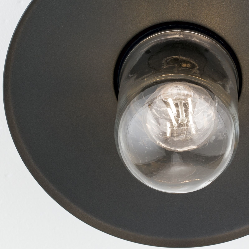 Vanjska nadgradna stropna svjetiljka EDWARD 1xE27/60W/230V IP44 antracit