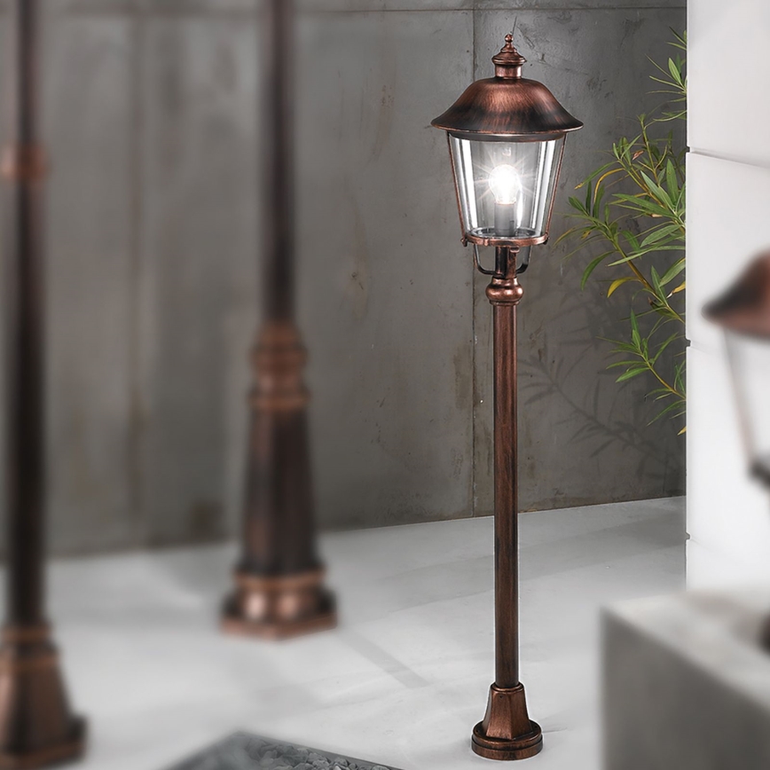 Vanjska lampa KENZO 1xE27/100W/230V IP44 bronca/patina