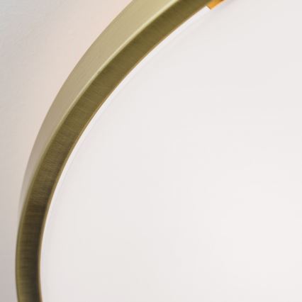 Stropna svjetiljka AIDA 3xE27/60W/230V pr. 40 cm mesing