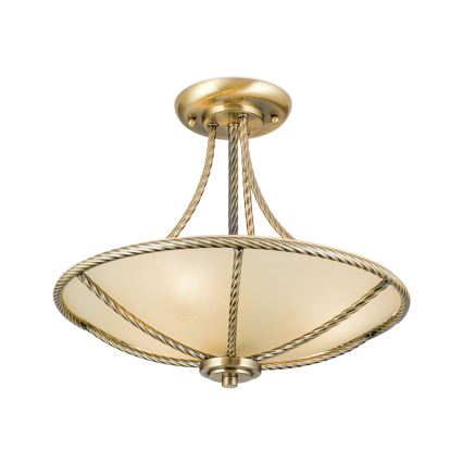 Viseći luster MAURO 3xE27/60W/230V pr. 42 cm bronca