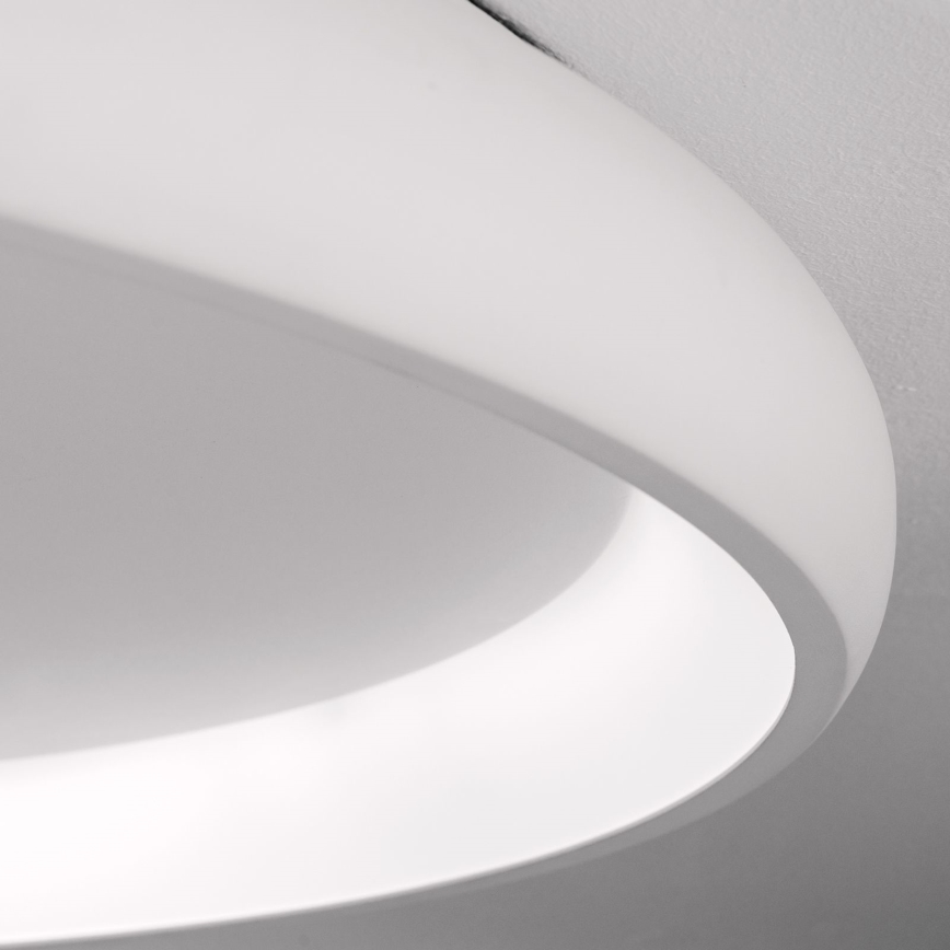 LED Prigušiva stropna svjetiljka VENUS LED/85W/230V pr. 81 cm bijela