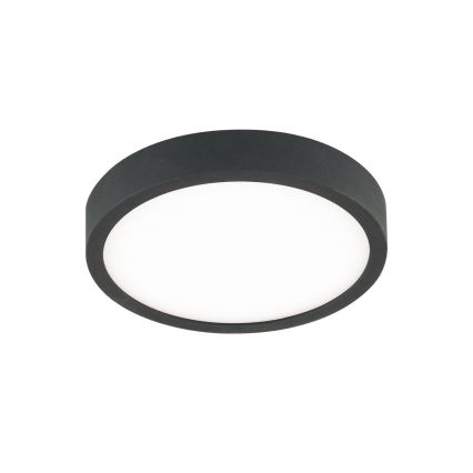 LED Stropna svjetiljka BULLY LED/12W/230V pr. 14 cm crna