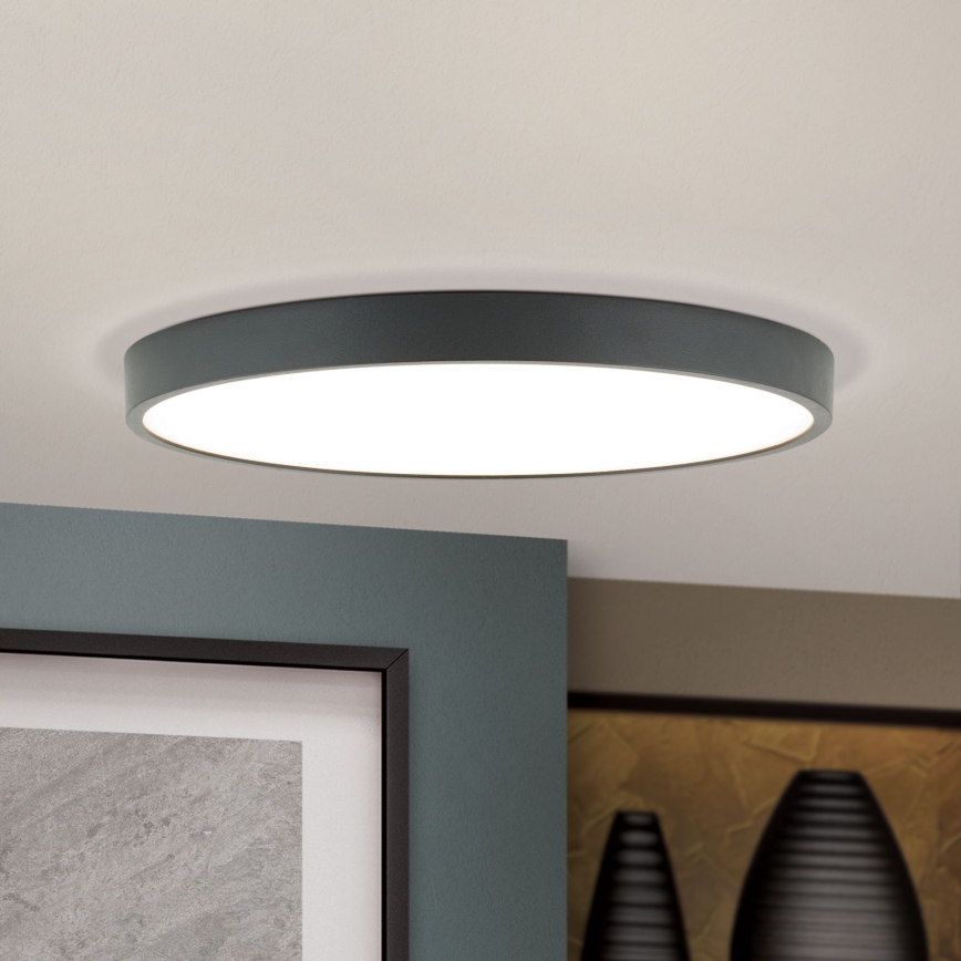 LED Stropna svjetiljka BULLY LED/28W/230V pr. 28 cm crna
