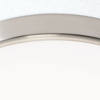 LED Stropna svjetiljka BULLY LED/28W/230V pr. 28 cm mat krom