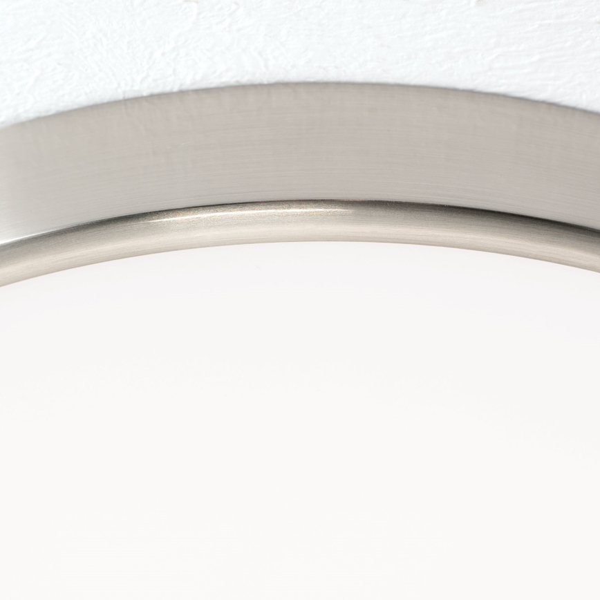 LED Stropna svjetiljka BULLY LED/28W/230V pr. 28 cm mat krom
