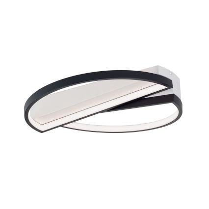 LED Prigušiva stropna svjetiljka OLGA LED/28W/230V crna/bijela