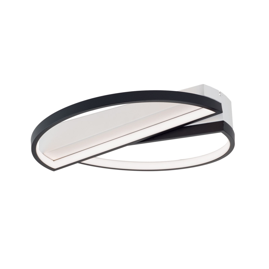 LED Prigušiva stropna svjetiljka OLGA LED/28W/230V crna/bijela