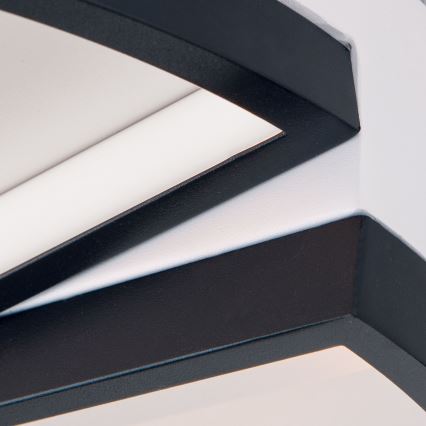LED Dimmabilno stropno svjetlo OLGA LED/28W/230V crna/bijela