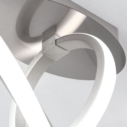 LED Prigušivi nadgradni luster CIRCUS LED/30W/230V mat krom
