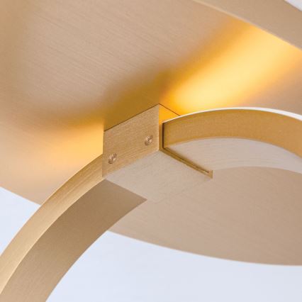 LED Prigušivi nadgradni luster CIRCUS LED/30W/230V zlatna