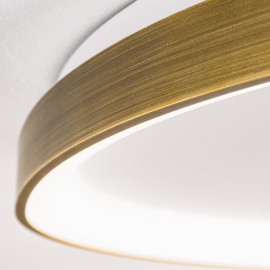 LED Stropna svjetiljka CHARLIE LED/48W/230V pr. 65 cm zlatna