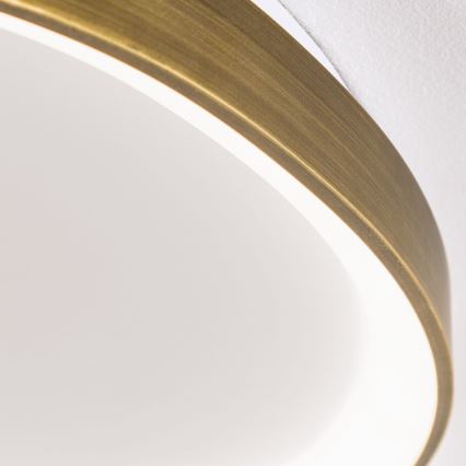 LED Stropna svjetiljka CHARLIE LED/48W/230V pr. 65 cm zlatna