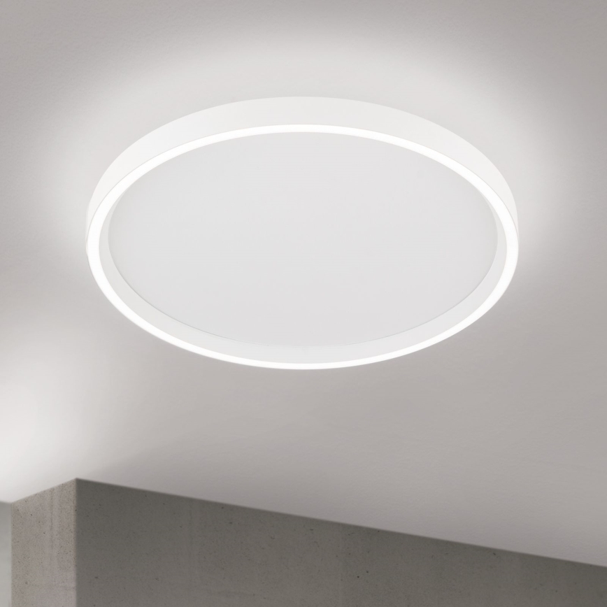 LED Prigušiva stropna svjetiljka MASCA LED/36W/230V 2700/3350/4000K pr. 40 cm bijela