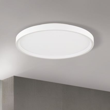 LED Prigušiva stropna svjetiljka MASCA LED/36W/230V 2700/3350/4000K pr. 40 cm bijela