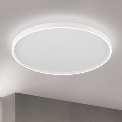 LED Prigušiva stropna svjetiljka MASCA LED/47W/230V 2700/3350/4000K pr. 60 cm bijela