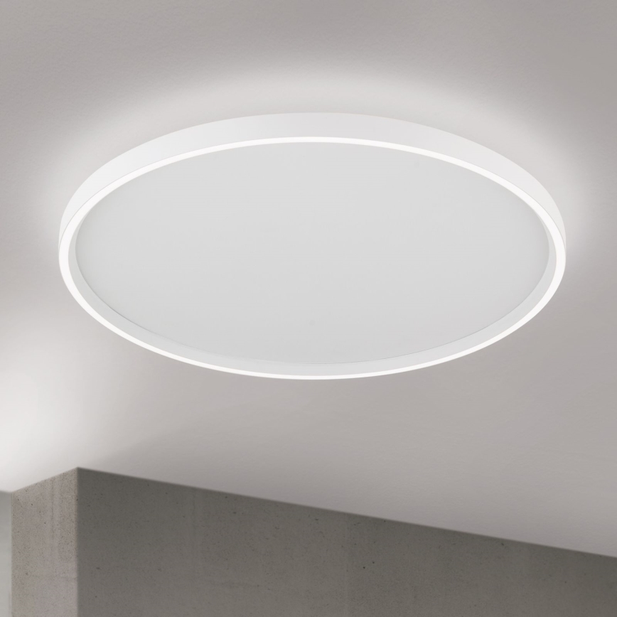 LED Prigušiva stropna svjetiljka MASCA LED/47W/230V 2700/3350/4000K pr. 60 cm bijela
