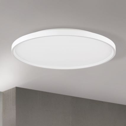 LED Prigušiva stropna svjetiljka MASCA LED/47W/230V 2700/3350/4000K pr. 60 cm bijela