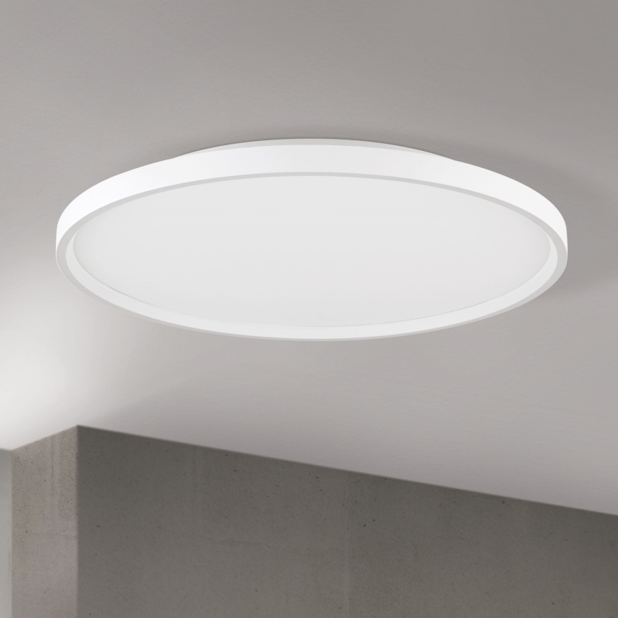LED Prigušiva stropna svjetiljka MASCA LED/47W/230V 2700/3350/4000K pr. 60 cm bijela