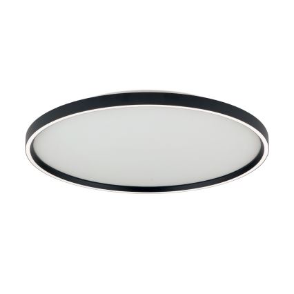 LED Prigušiva stropna svjetiljka MASCA LED/47W/230V 2700/3350/4000K pr. 60 cm crna
