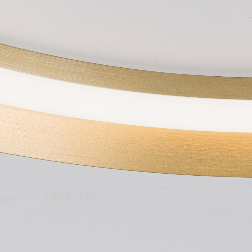 LED Prigušiva stropna svjetiljka MANTA LED/38W/230V 2700/3000/4000K pr. 45 cm zlatna