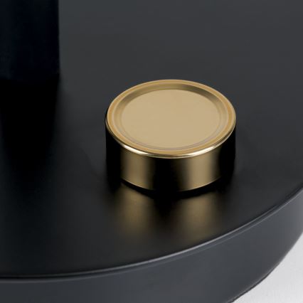 Prigušiva fleksibilna stolna svjetiljka DOTTY 1xGU10/10W/230V crna/mesing