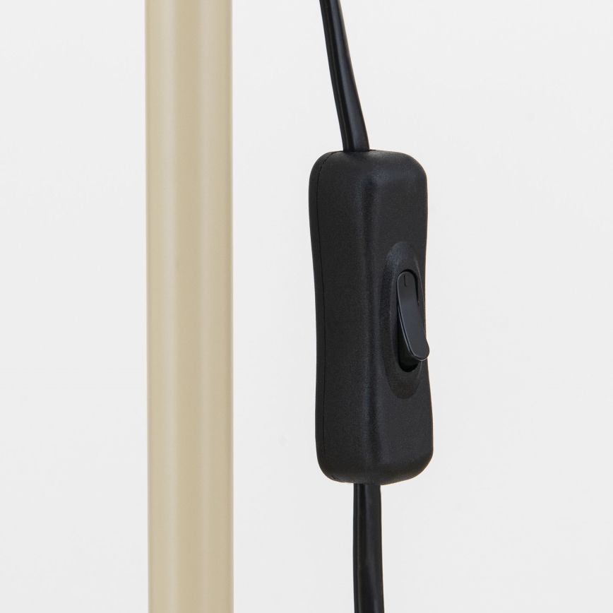 Fleksibilna podna svjetiljka DOTTY 1xGU10/10W/230V bež/crna