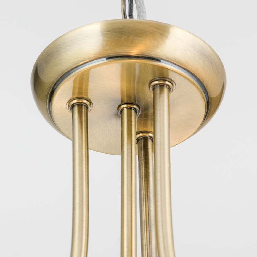 Luster na lancu AIDA 3xE27/60W/230V pr. 39,5 cm mesing