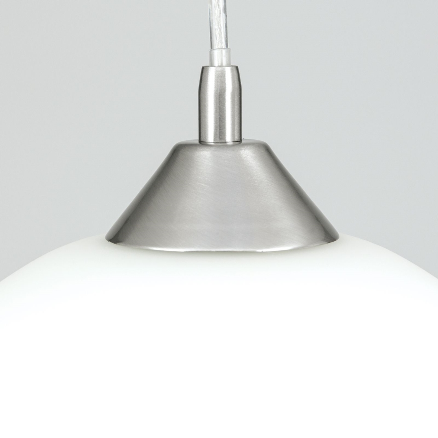 Luster na sajli GRADO 1xE27/60W/230V pr. 40 cm mat krom