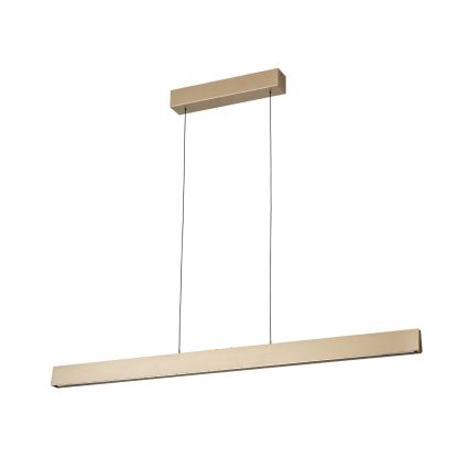 LED Prigušivi luster na sajli TARA LED/44W/230V 2700/3800/4500/5700K zlatna