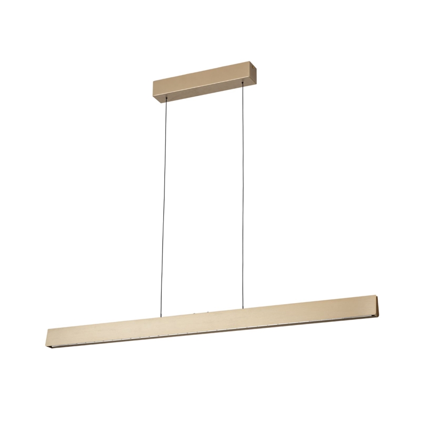 LED Prigušivi luster na sajli TARA LED/44W/230V 2700/3800/4500/5700K zlatna