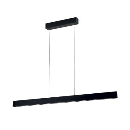 LED prigušivački luster na užetu TARA LED/44W/230V 2700/3800/4500/5700K crna