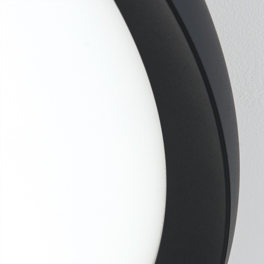 LED stropna svjetiljka KANT LED/50W/230V 2700/3200/4000K Ø 60 cm crna