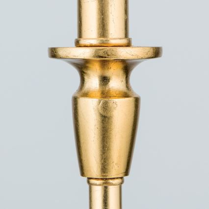 Stolna lampa FONSA 1xE27/60W/230V 61 cm bijela/zlatna