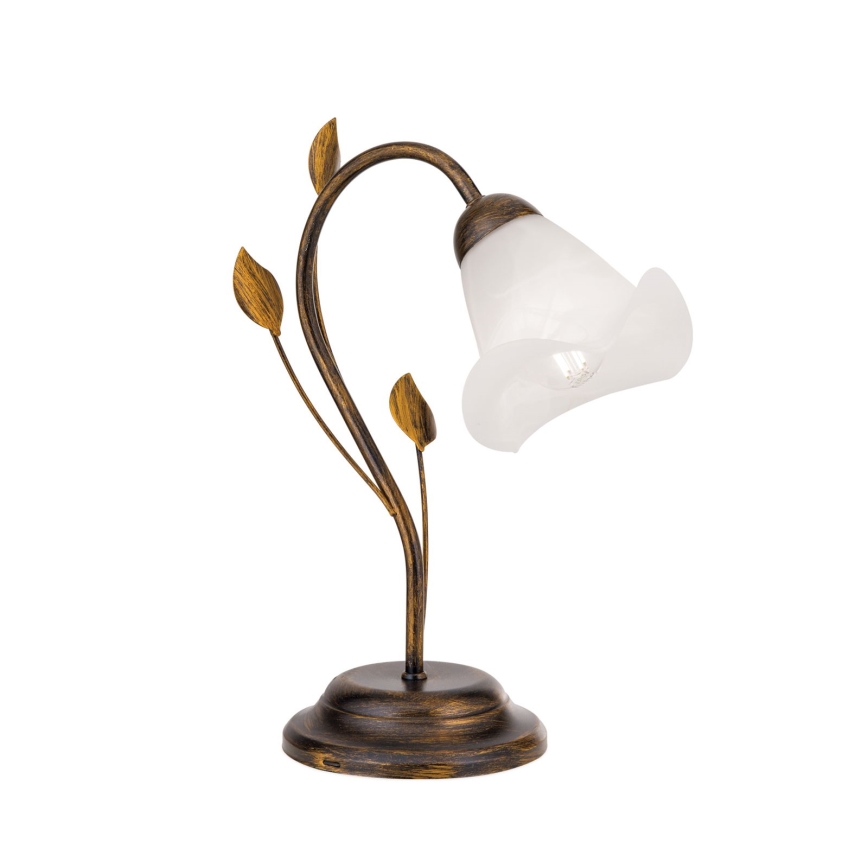 Stolna lampa SISI 1xE14/40W/230V bronca/patina