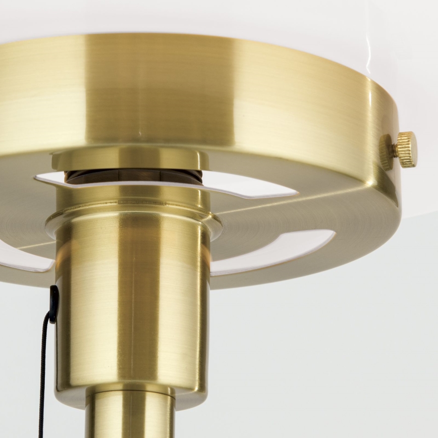 Stolna lampa SPARTA 1xE27/40W/230V zlatna/crna