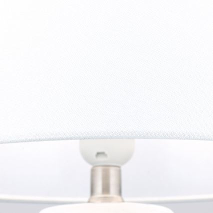 Stolna lampa CORAL 1xE27/40W/230V keramika/bijela