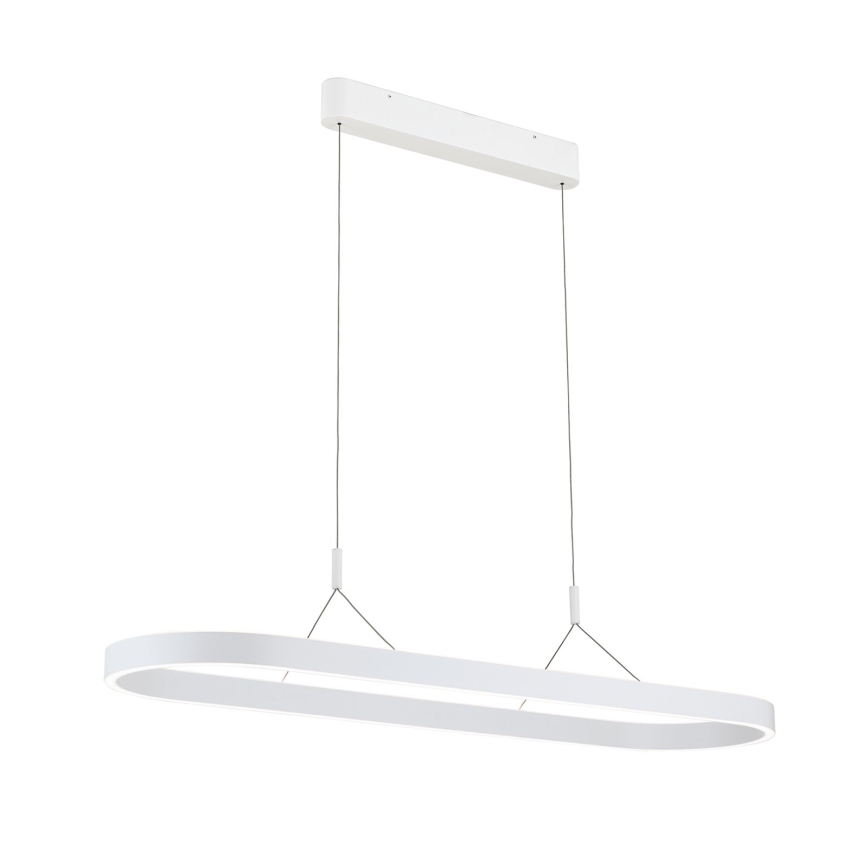 LED luster na sajli CARRARA LED/80W/230V 2700/3000/4000K bijela