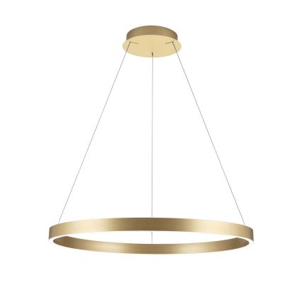 LED luster na kablu s mogućnošću prigušivanja KOLK LED/80W/230V 2700/3000/4000K Ø 80 cm zlatni