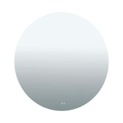 LED kupaonsko zidno ogledalo s grijanjem i pozadinskim LED osvjetljenjem FOCUS LED/30W/230V 3000/4200/6000K Ø 100 cm IP44