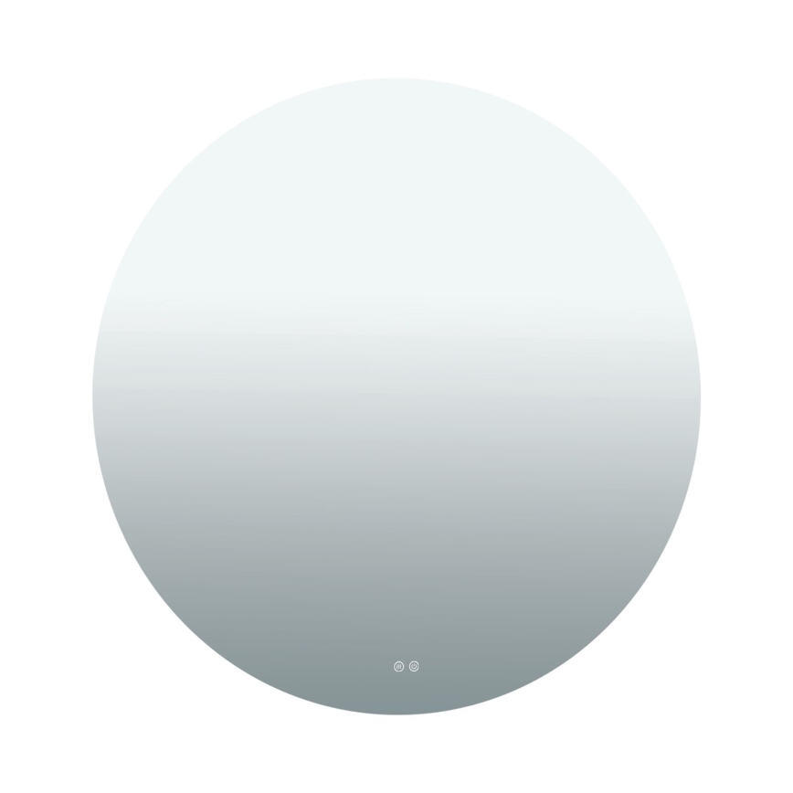 LED kupaonsko zidno ogledalo s grijanjem i pozadinskim LED osvjetljenjem FOCUS LED/30W/230V 3000/4200/6000K Ø 100 cm IP44