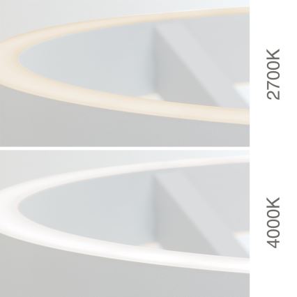 LED podna lampa s prigušavanjem KOLK LED/40W/230V 2700/4000K bijela