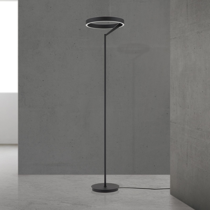 LED podna svjetiljka s prigušivanjem KOLK LED/40W/230V 2700/4000K crna