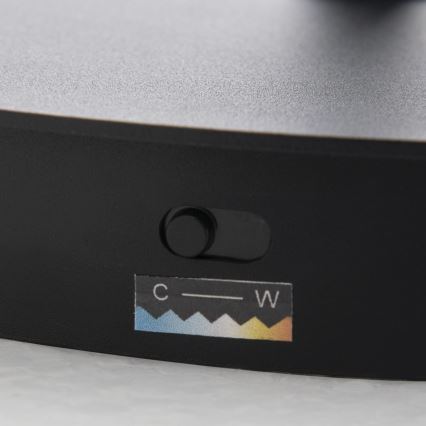 LED podna svjetiljka s prigušivanjem KOLK LED/40W/230V 2700/4000K crna