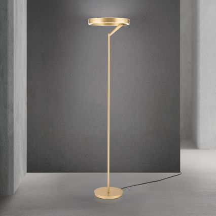 LED podna lampa s prigušivanjem KOLK LED/40W/230V 2700/4000K zlatna