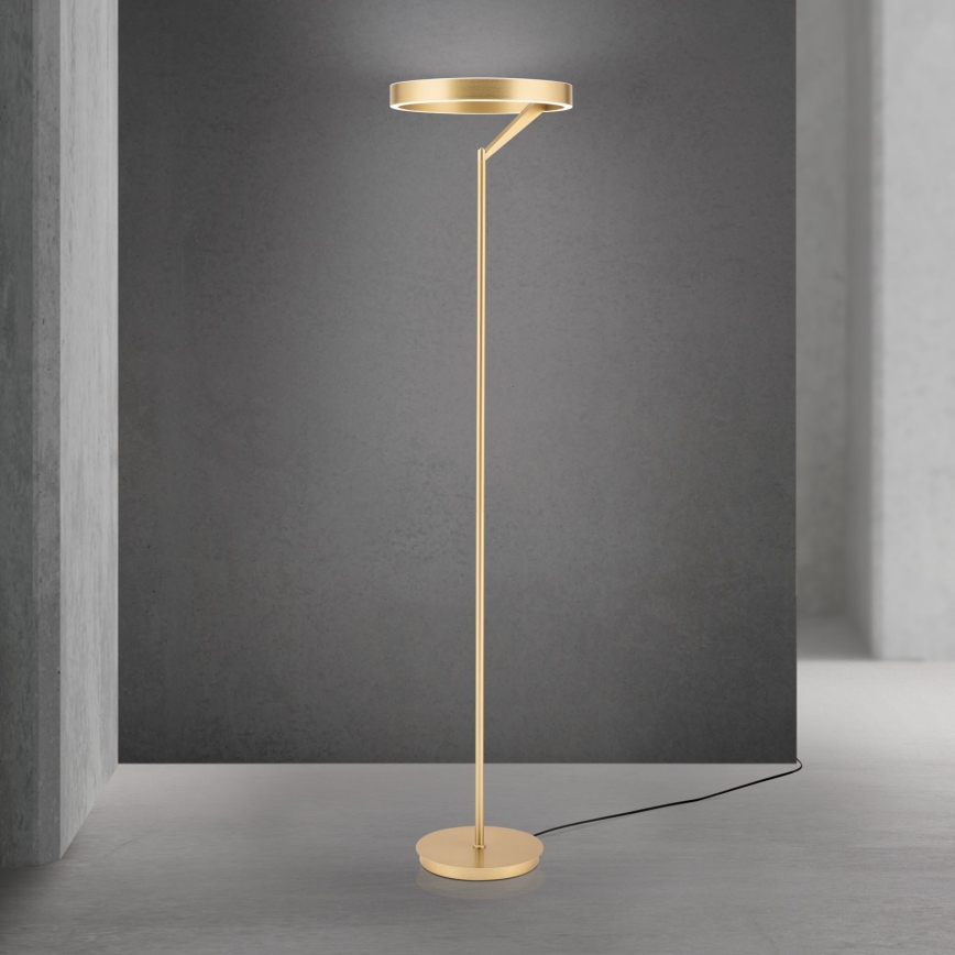 LED podna lampa s prigušivanjem KOLK LED/40W/230V 2700/4000K zlatna