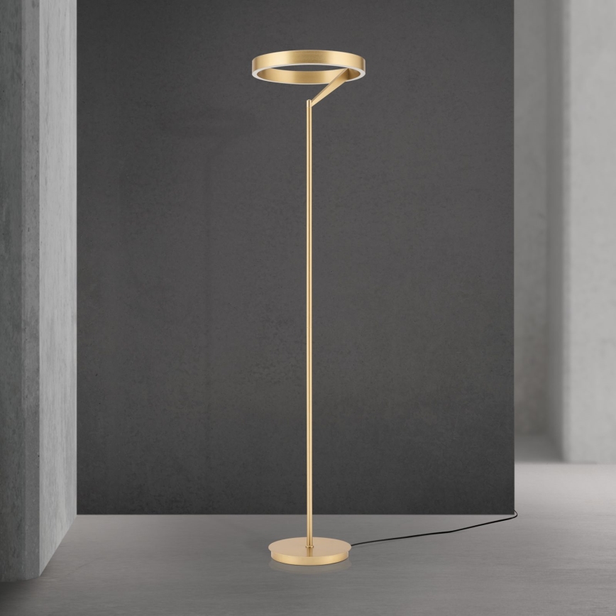 LED podna lampa s prigušivanjem KOLK LED/40W/230V 2700/4000K zlatna