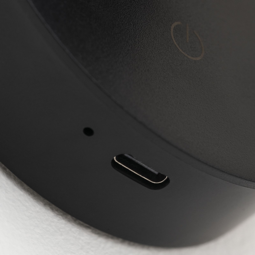 LED prigušivo punjivo dodirno zidno točkasto svjetlo LUXY LED/1W/5V 2200 mAh 2700/3000/4000K crno