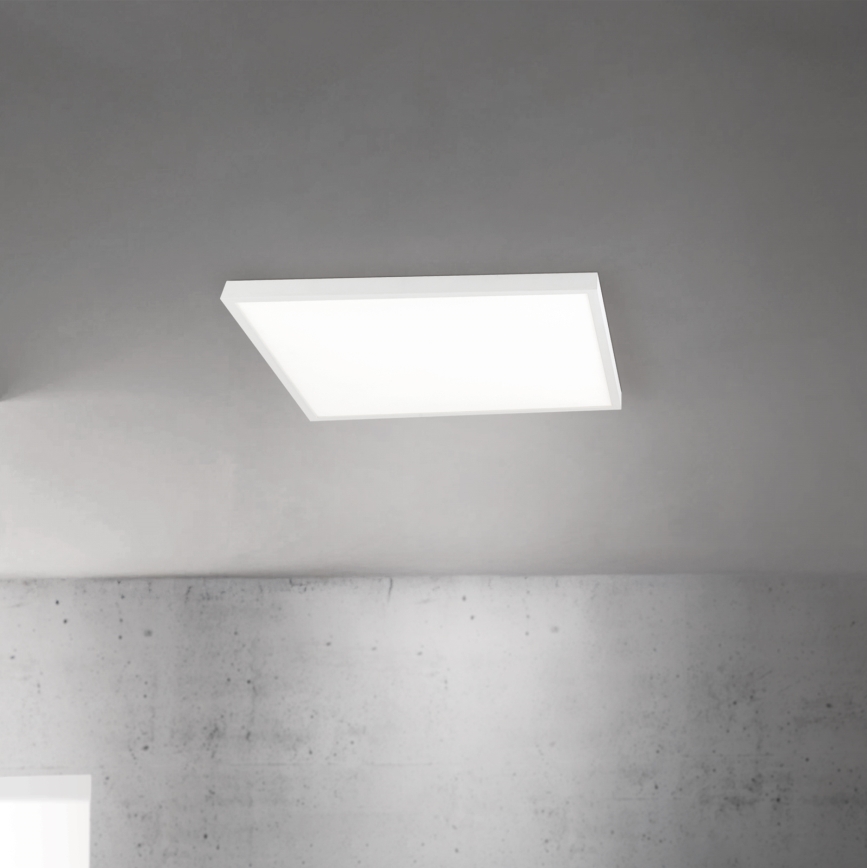 LED stropna svjetiljka s prigušivanjem DISC LED/46W/230V 2700/3000/4000K 59x59 cm bijela